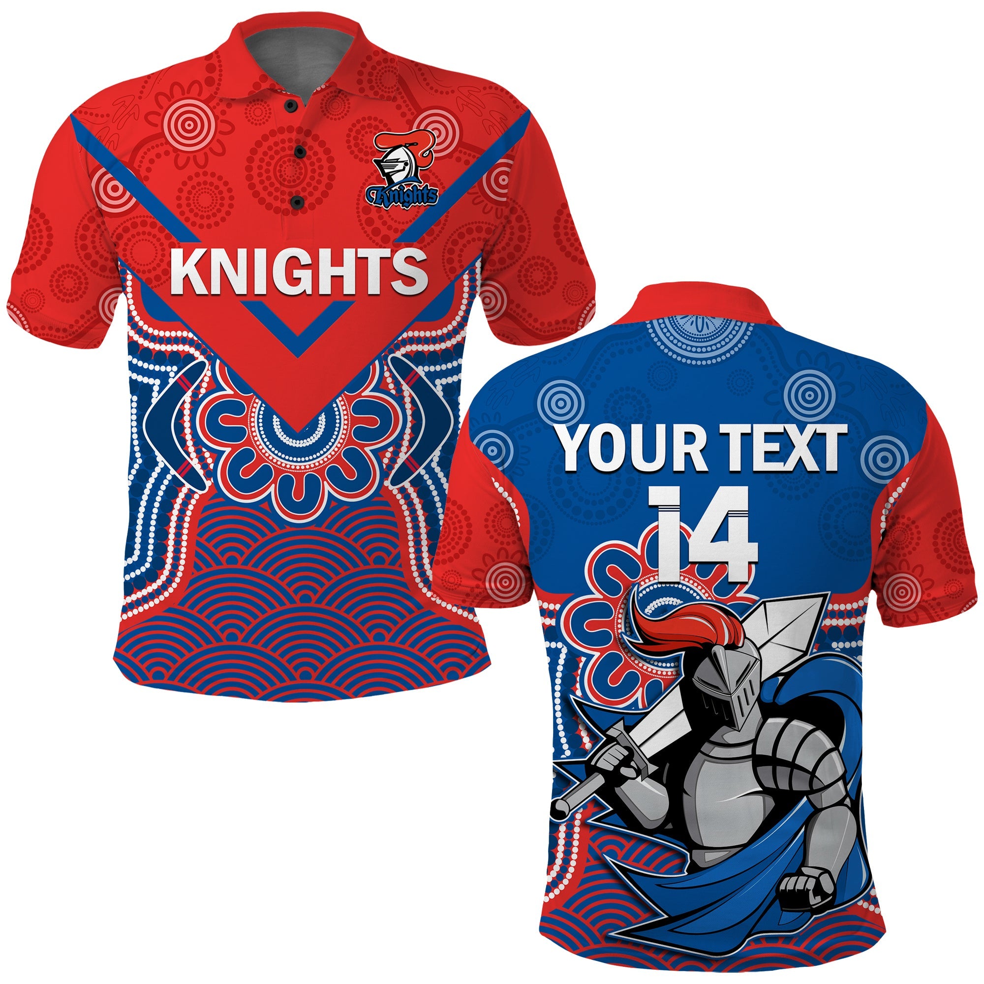 custom-text-and-number-knights-rugby-polo-shirt-novocastrians-1987-aboriginal-art