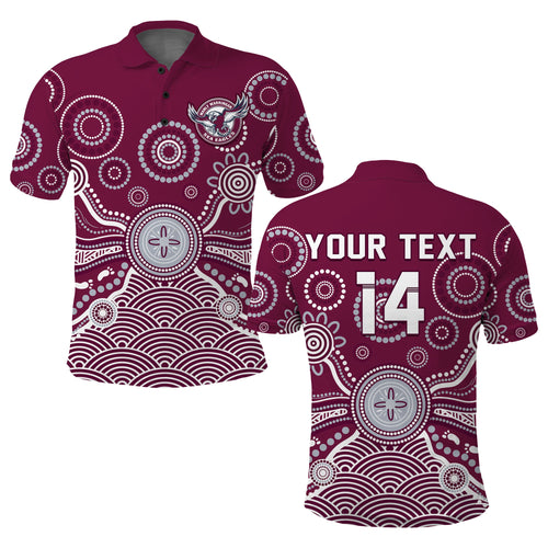 custom-text-and-number-sea-eagles-polo-shirt-manly-warringah-1946-indigenous-painting
