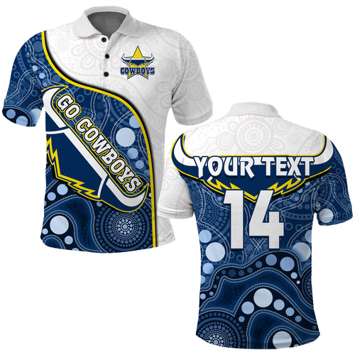 custom-text-and-number-cowboys-rugby-polo-shirt-indigenous-pattern-2022-premiers-sporty-style