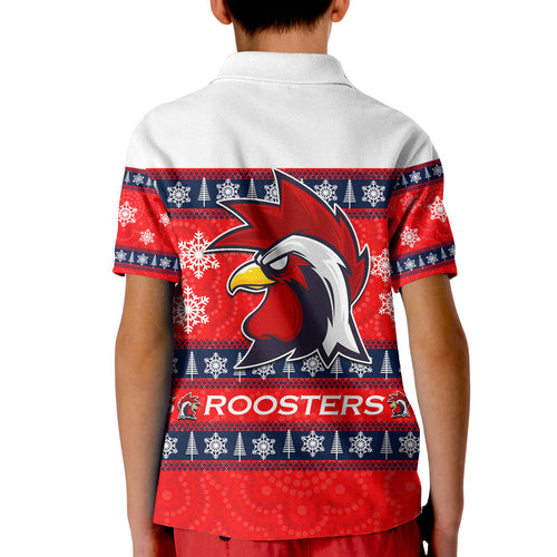 roosters-polo-shirt-kid-christmas-2021-no-2