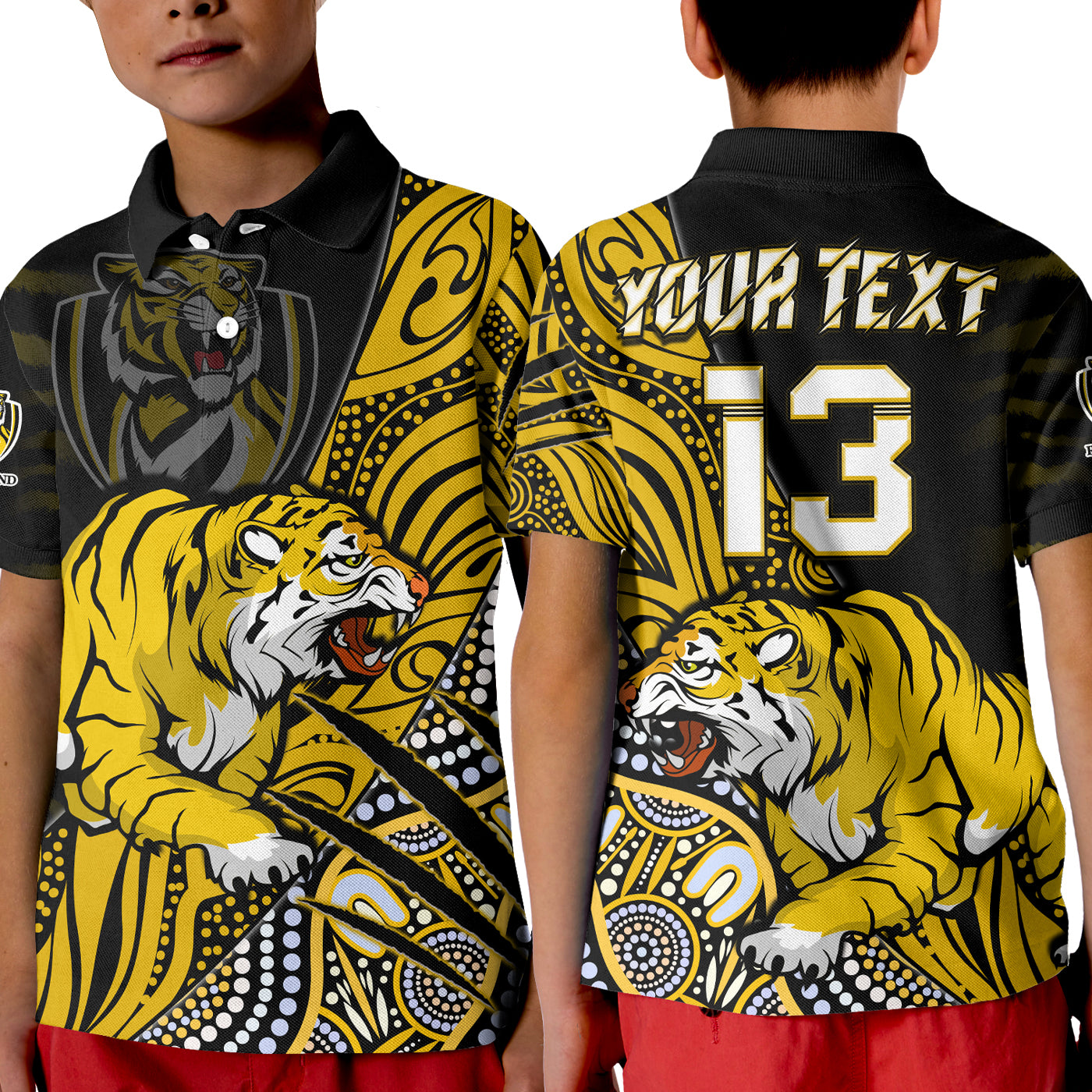 custom-text-and-number-richmond-football-polo-shirt-aboriginal-go-the-tigers-premiers