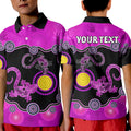 custom-personalised-aboriginal-lizard-polo-shirt-kid-attracted-australia-version-purple