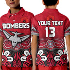 custom-text-and-number-bombers-anzac-2022-polo-shirt-kid-essendon-football-aboriginal-remember-them