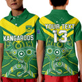 custom-text-and-number-australia-rugby-polo-shirt-kid-kangaroos-boomerang-aboriginal