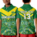 custom-text-and-number-australia-rugby-polo-shirt-kid-kangaroos-boomerang-aboriginal