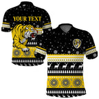 custom-personalised-tigers-christmas-polo-shirt-indigenous-richmond-football