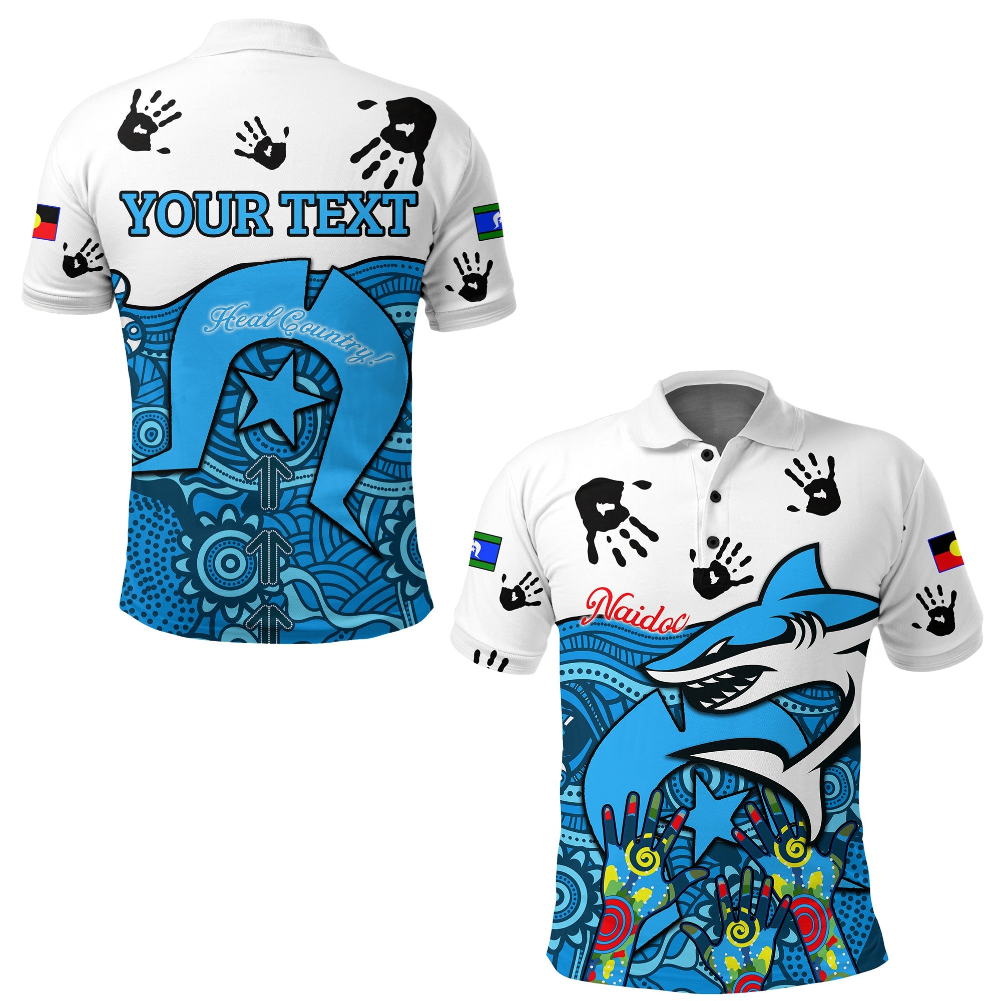 custom-personalised-sharks-naidoc-week-polo-shirt-cronulla