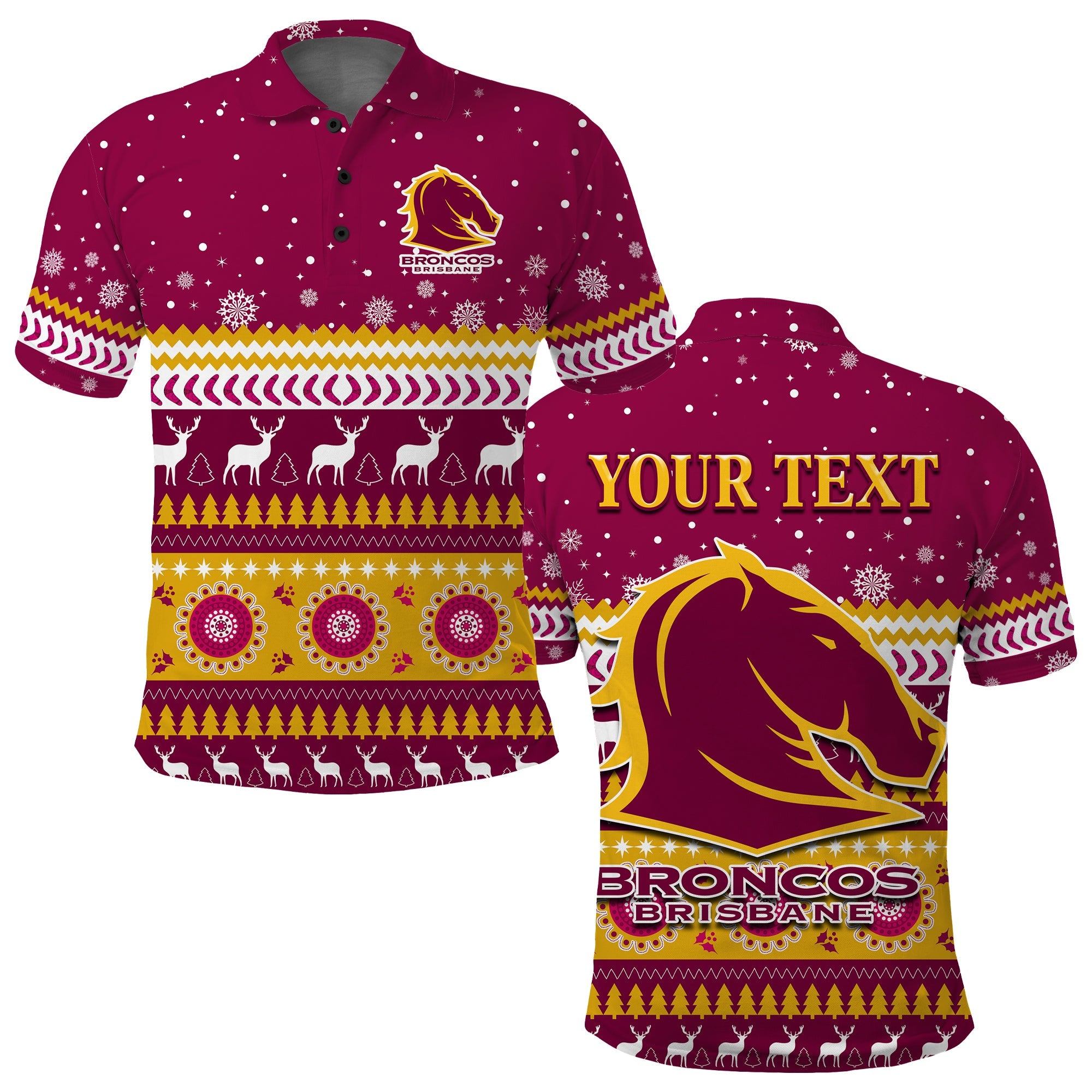 custom-personalised-broncos-aboriginal-polo-shirt-christmas-brisbane
