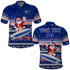 custom-text-and-number-australia-christmas-polo-shirt-aussie-aboriginal-santa-claus-is-surfing-with-kangaroo