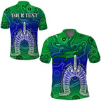 custom-personalised-torres-strait-islands-polo-shirt-aboriginal-art-lizard-symbol-peace