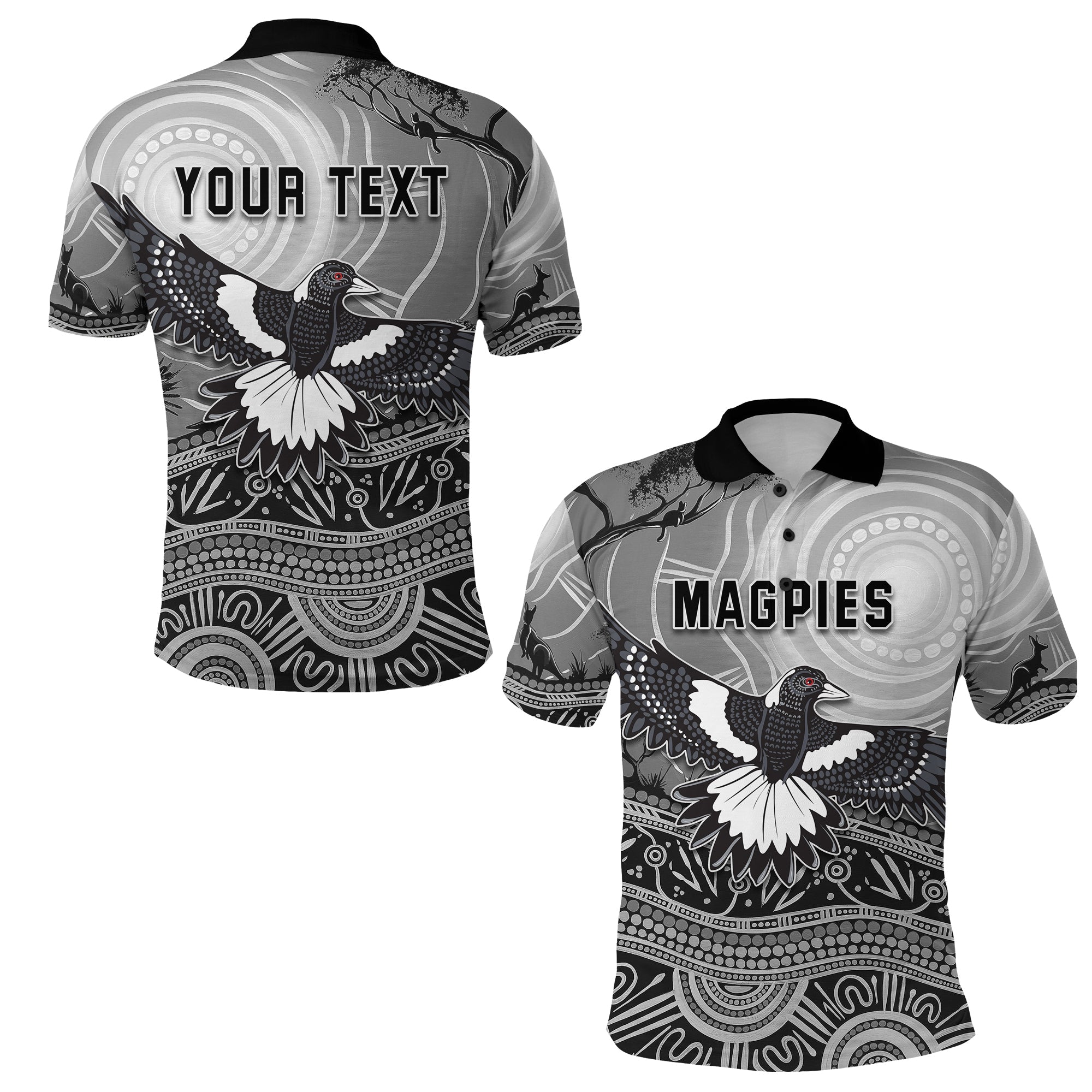 custom-personalised-magpies-lovers-polo-shirt-new-life