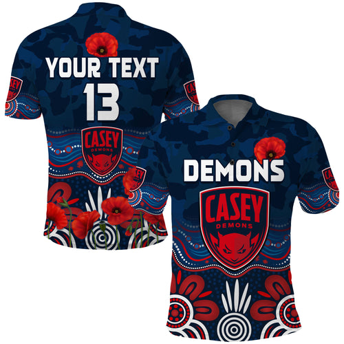 custom-text-and-number-demons-anzac-2022-polo-shirt-casey-football-aboriginal-poppy