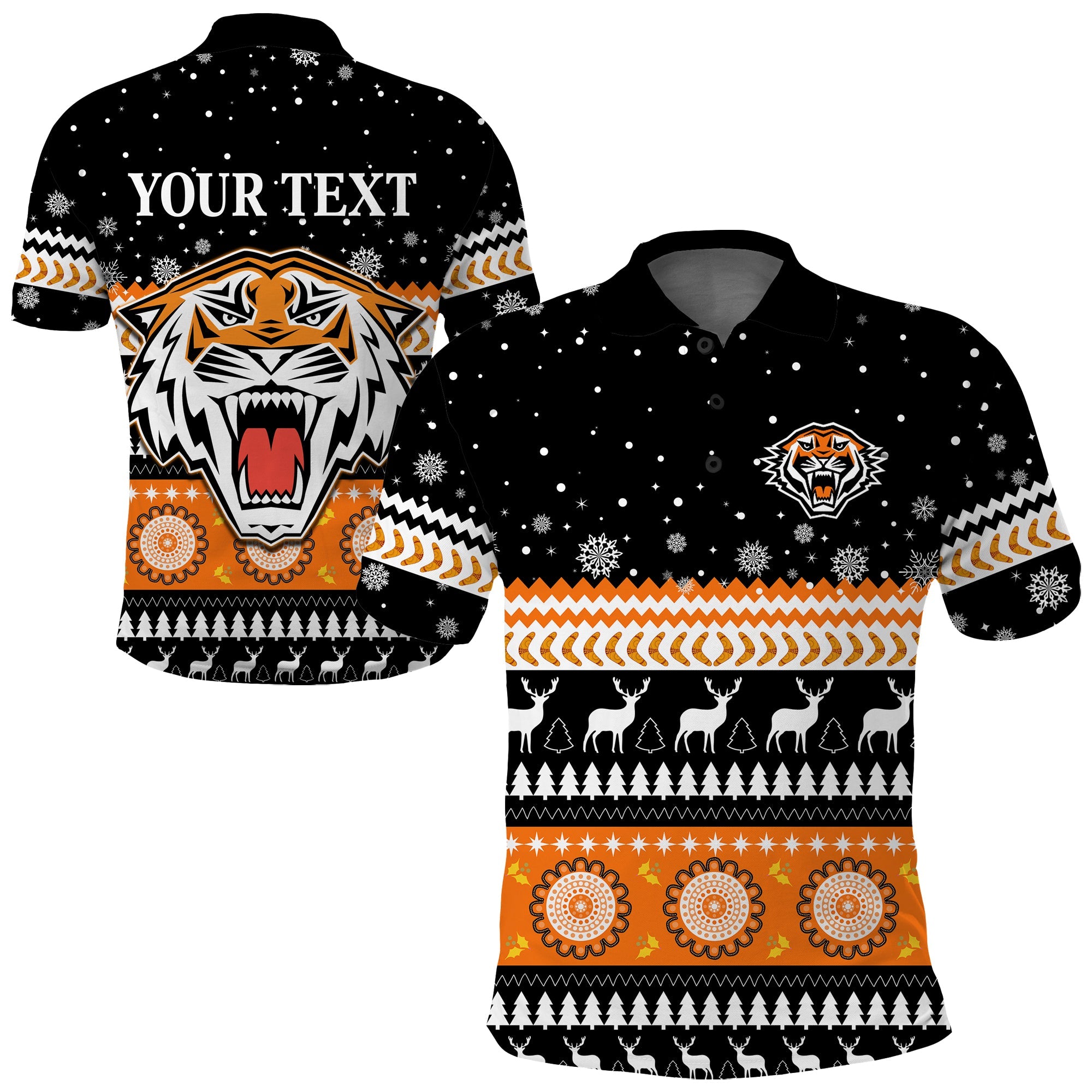 custom-personalised-wests-tigers-polo-shirt-merry-christmas-energy