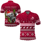 custom-personalised-reds-christmas-polo-shirt-queensland-rugby-indigenous