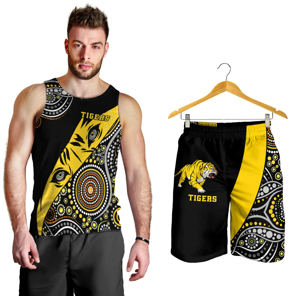 combo-men-tank-top-and-men-short-richmond-indigenous-tigers-football