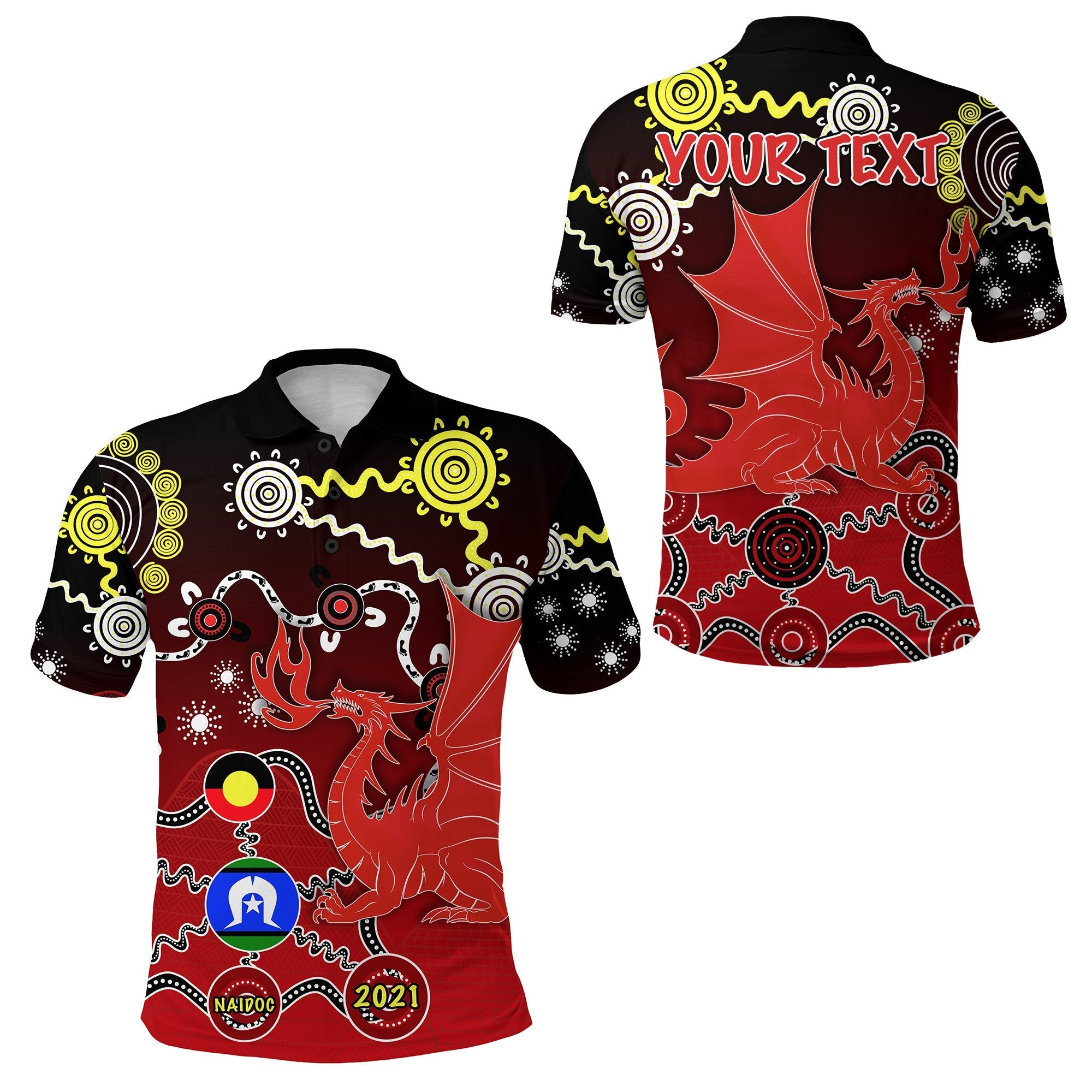 custom-personalised-dragons-naidoc-week-polo-shirt-indigenous