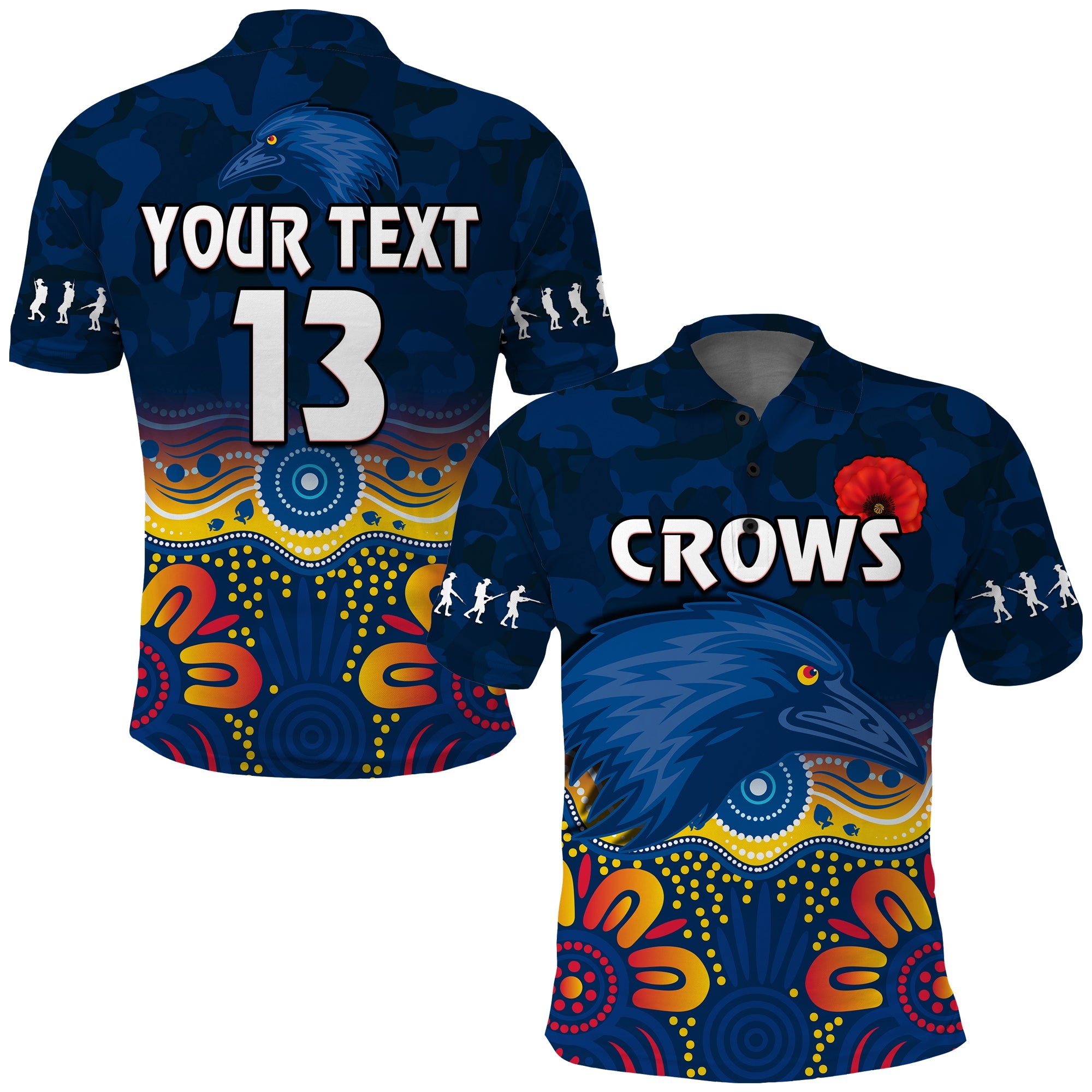 custom-text-and-number-crows-anzac-2022-polo-shirt-adelaide-football-camouflage-style