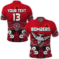 custom-text-and-number-bombers-anzac-2022-polo-shirt-essendon-football-aboriginal-remember-them