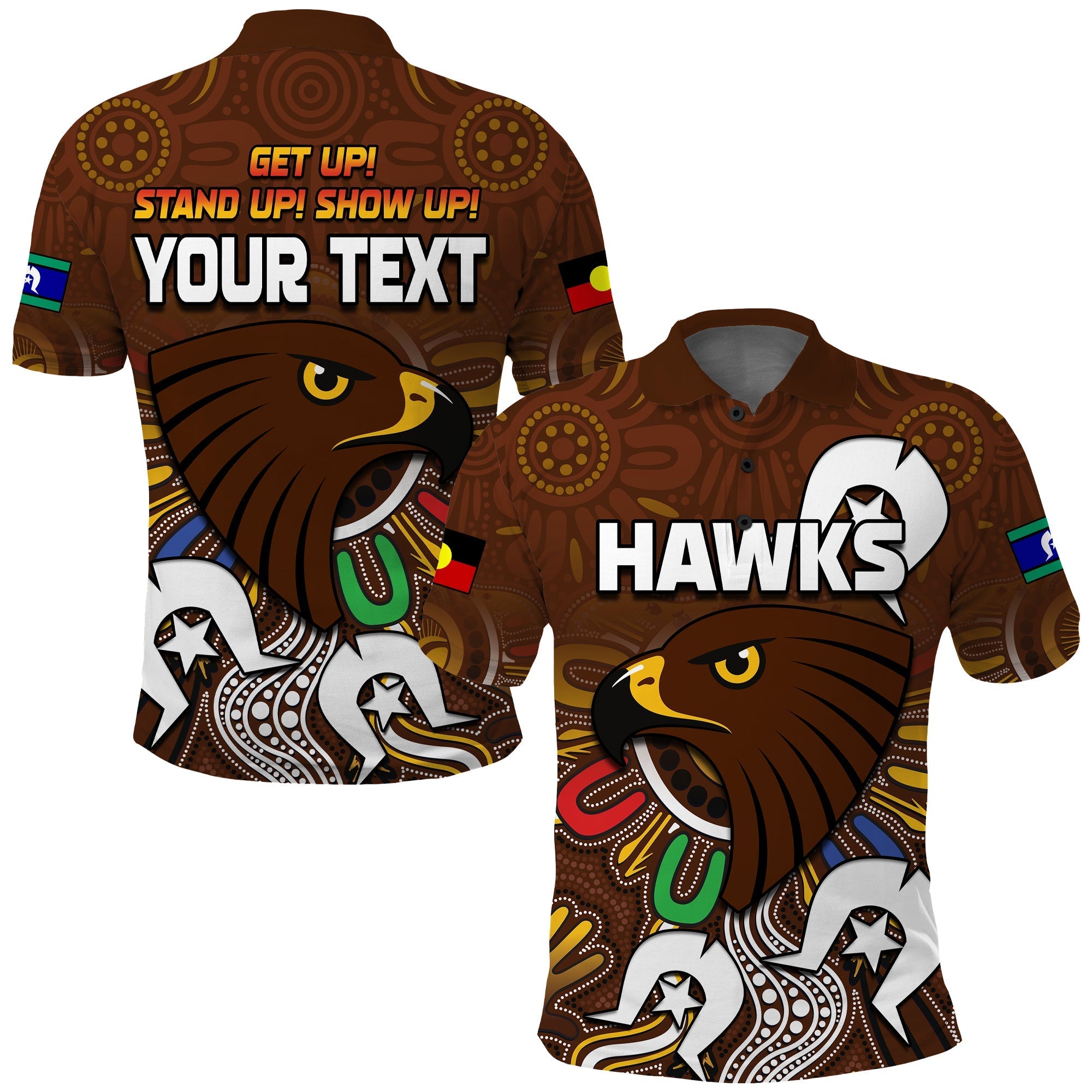 custom-personalised-hawks-naidoc-week-polo-shirt-hawthorn-football-aboriginal