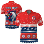 custom-personalised-roosters-polo-shirt-merry-christmas-sydney