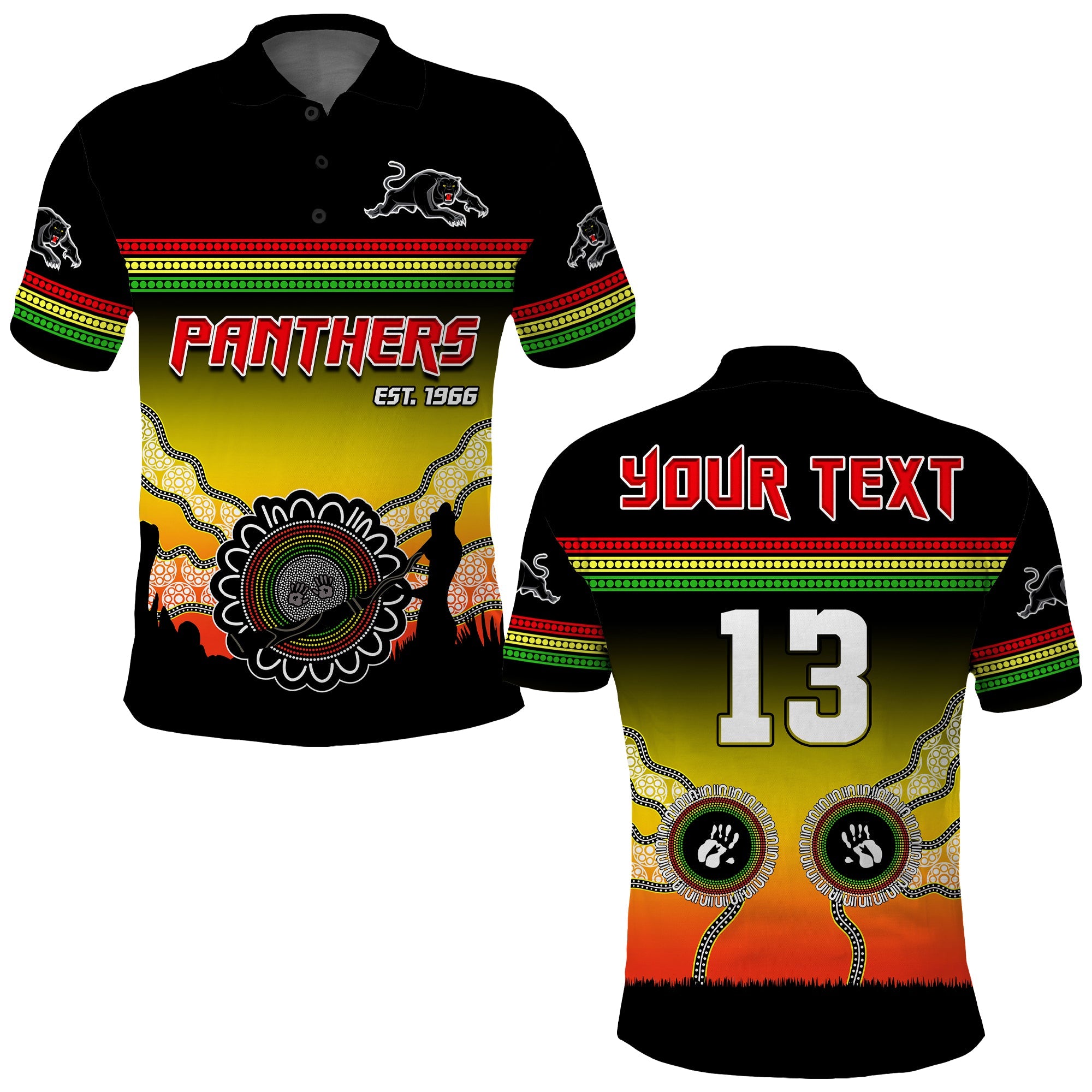 custom-text-and-number-panthers-polo-shirt-go-the-mighty-penrith-aboriginal