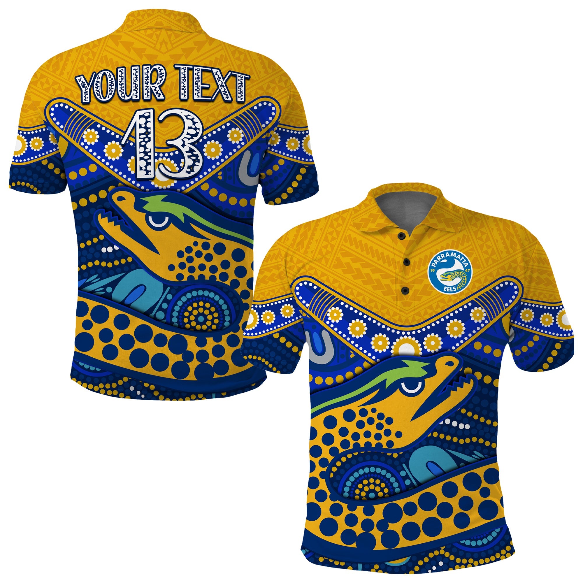 custom-text-and-number-eels-rugby-polo-shirt-aboriginal-and-polynesia-parramatta