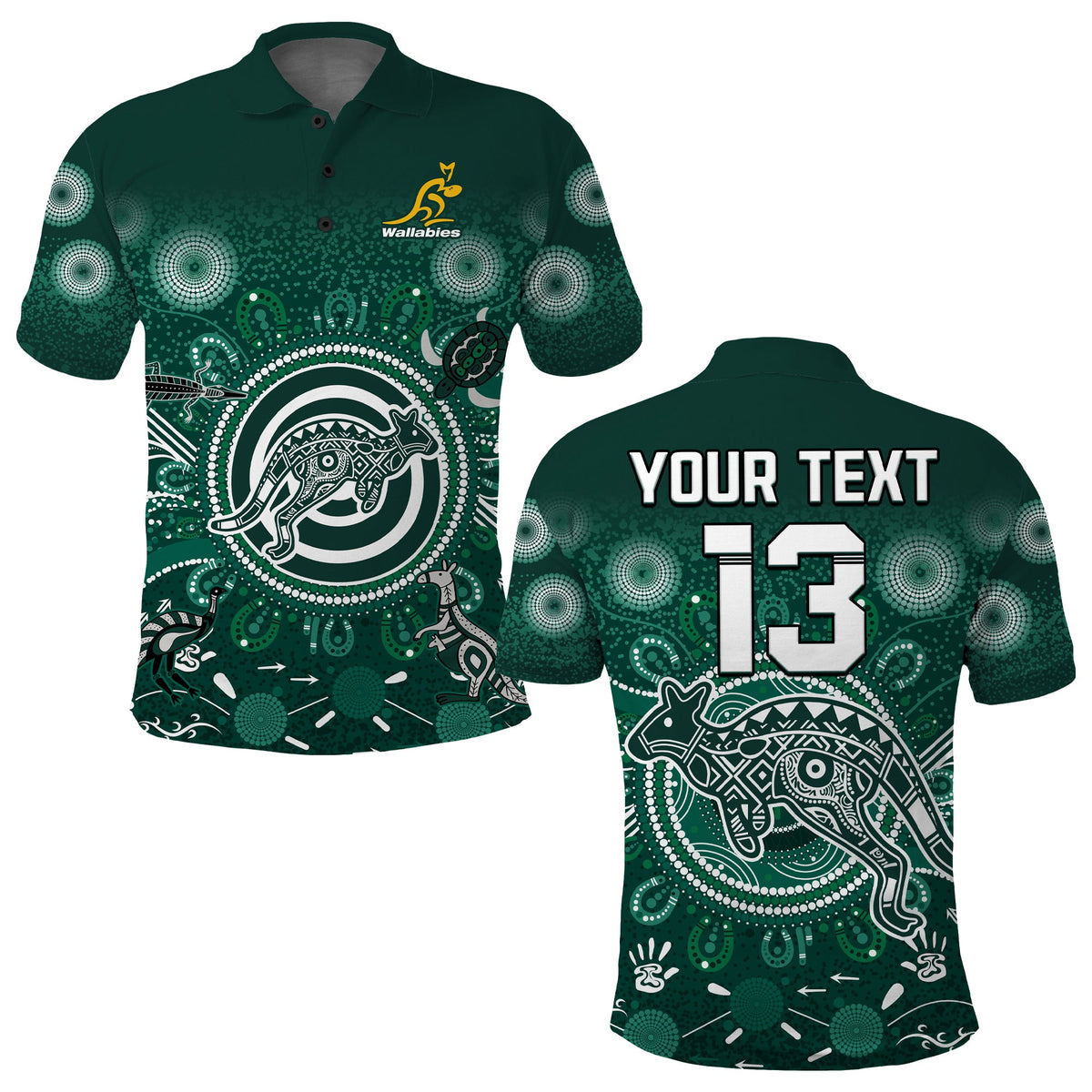 custom-text-and-number-wallabies-rugby-australia-polo-shirt-aboriginal