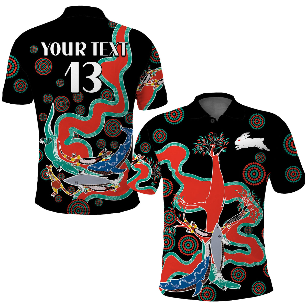 custom-text-and-number-rabbitohs-polo-shirt-go-the-bunnies-aboriginal