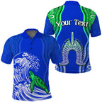 custom-personalised-torres-strait-islands-polo-shirt-the-dhari-mix-aboriginal-turtle-version-blue