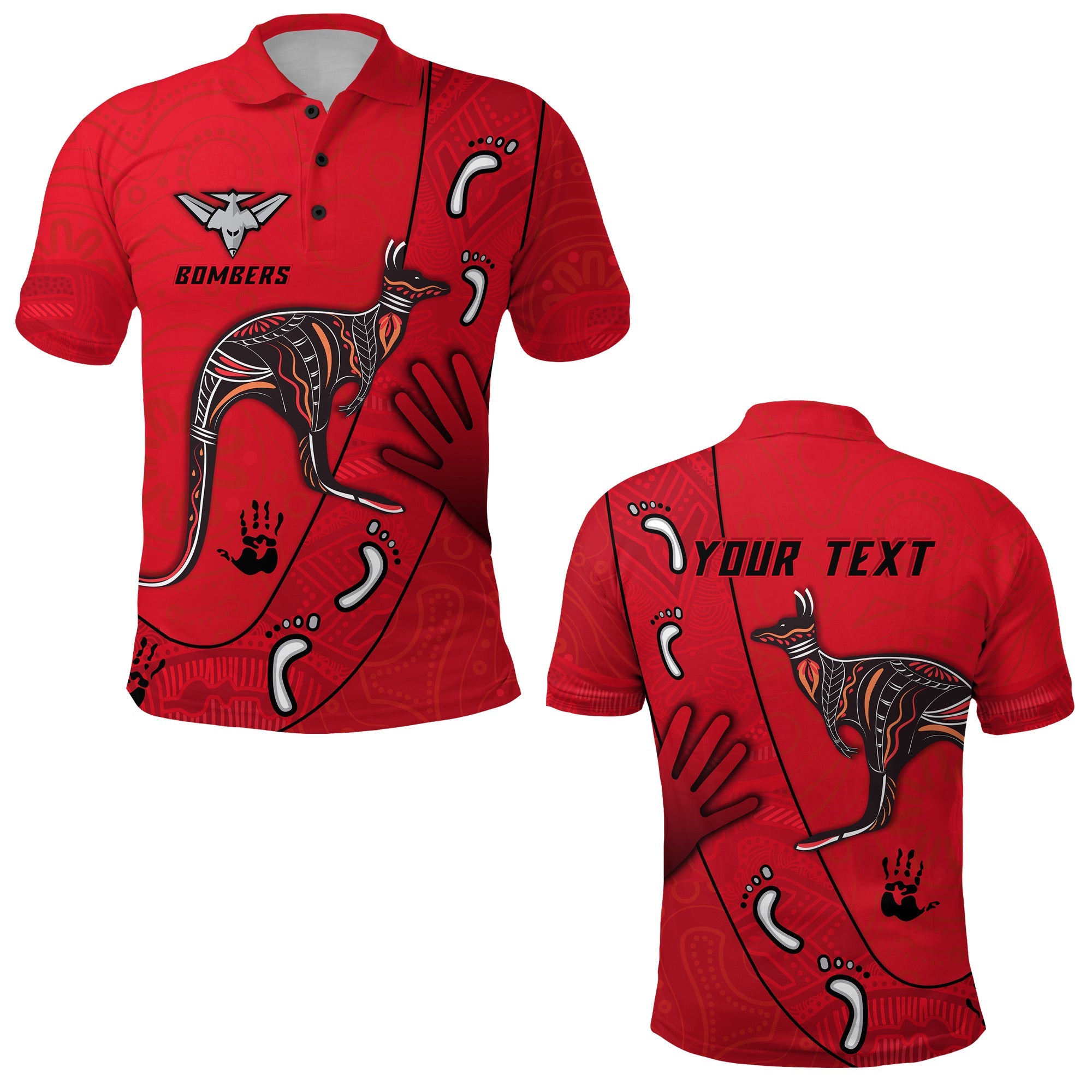custom-personalised-bombers-indigenous-polo-shirt-essendon-for-life-custom-text-and-number