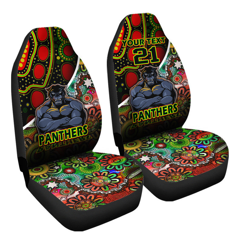 custom-personalised-penrith-panthers-car-seat-cover-strong-panthers-legend-with-special-aboriginal-style