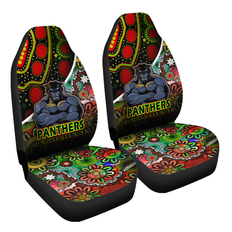 penrith-panthers-car-seat-cover-strong-panthers-legend-with-special-aboriginal-style
