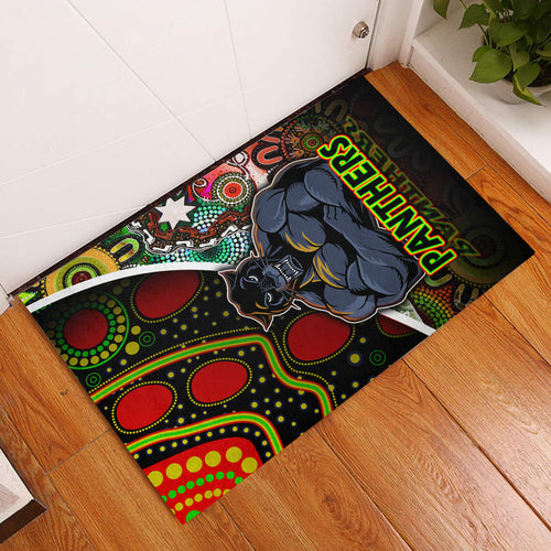penrith-panthers-door-mat-strong-panthers-legend-with-special-aboriginal-style