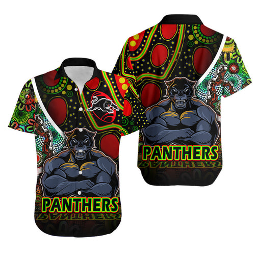 penrith-panthers-hawaiian-shirt-strong-panthers-legend-with-special-aboriginal-style