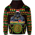 custom-personalised-panthers-christmas-vibe-with-aboriginal-dot-panting-style-zip-up-and-pullover-hoodie