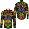 panthers-christmas-vibe-with-aboriginal-dot-panting-style-hawaii-long-sleeve-button-shirt