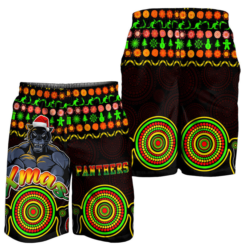 panthers-christmas-vibe-with-aboriginal-dot-panting-style-men-short