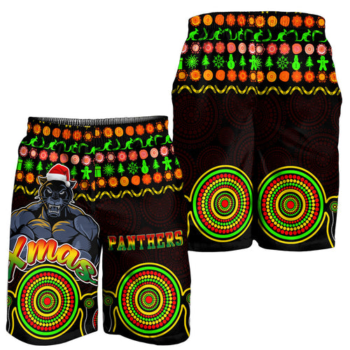 panthers-christmas-vibe-with-aboriginal-dot-panting-style-men-short