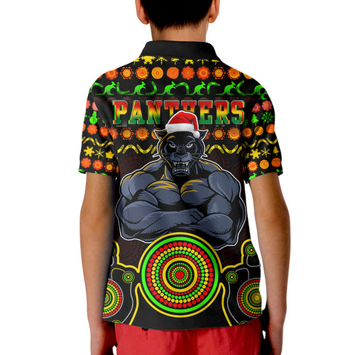 panthers-christmas-vibe-with-aboriginal-dot-panting-style-polo-shirt