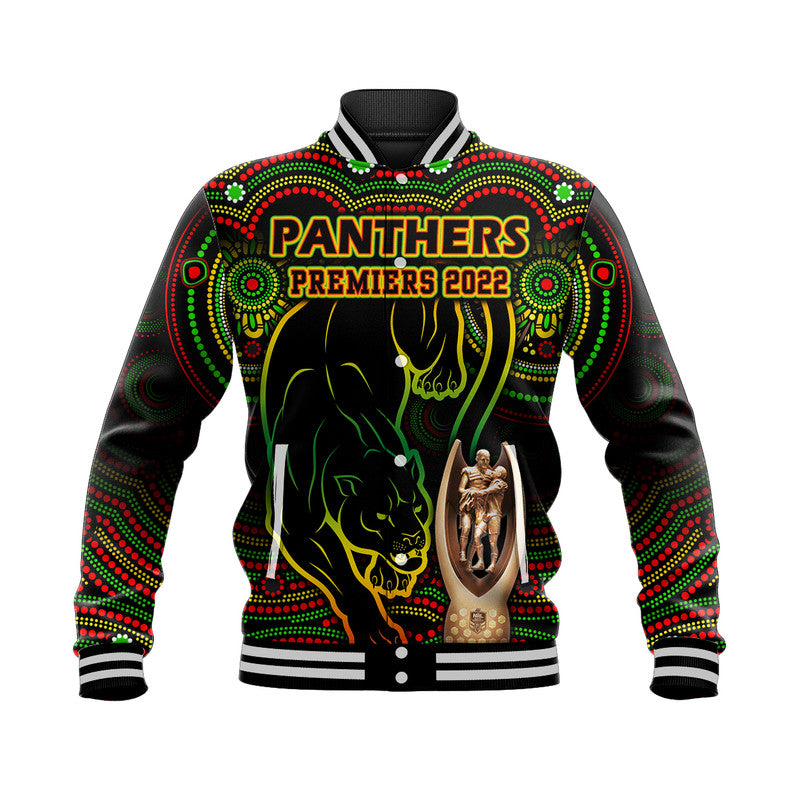 custom-personalised-penrith-panthers-rugby-baseball-jacket-black-crouching-panther-premiers-2022