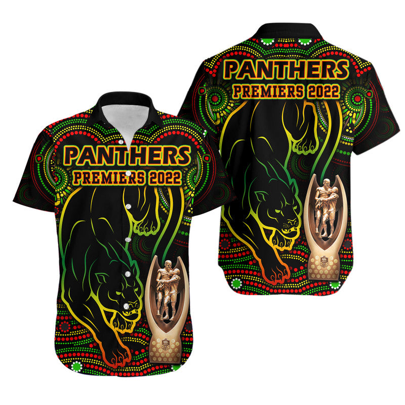 penrith-panthers-rugby-hawaiian-shirt-black-crouching-panther-premiers-2022