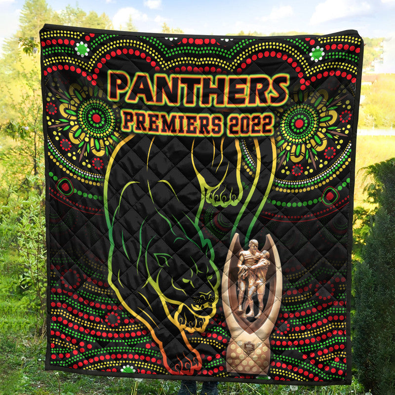 penrith-panthers-rugby-premium-quilt-black-crouching-panther-premiers-2022