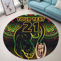 custom-personalised-penrith-panthers-rugby-round-carpet-black-crouching-panther-premiers-2022