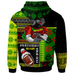panthers-rugby-hoodie-custom-christmas-snowflakes-panthers-mascot-hoodie