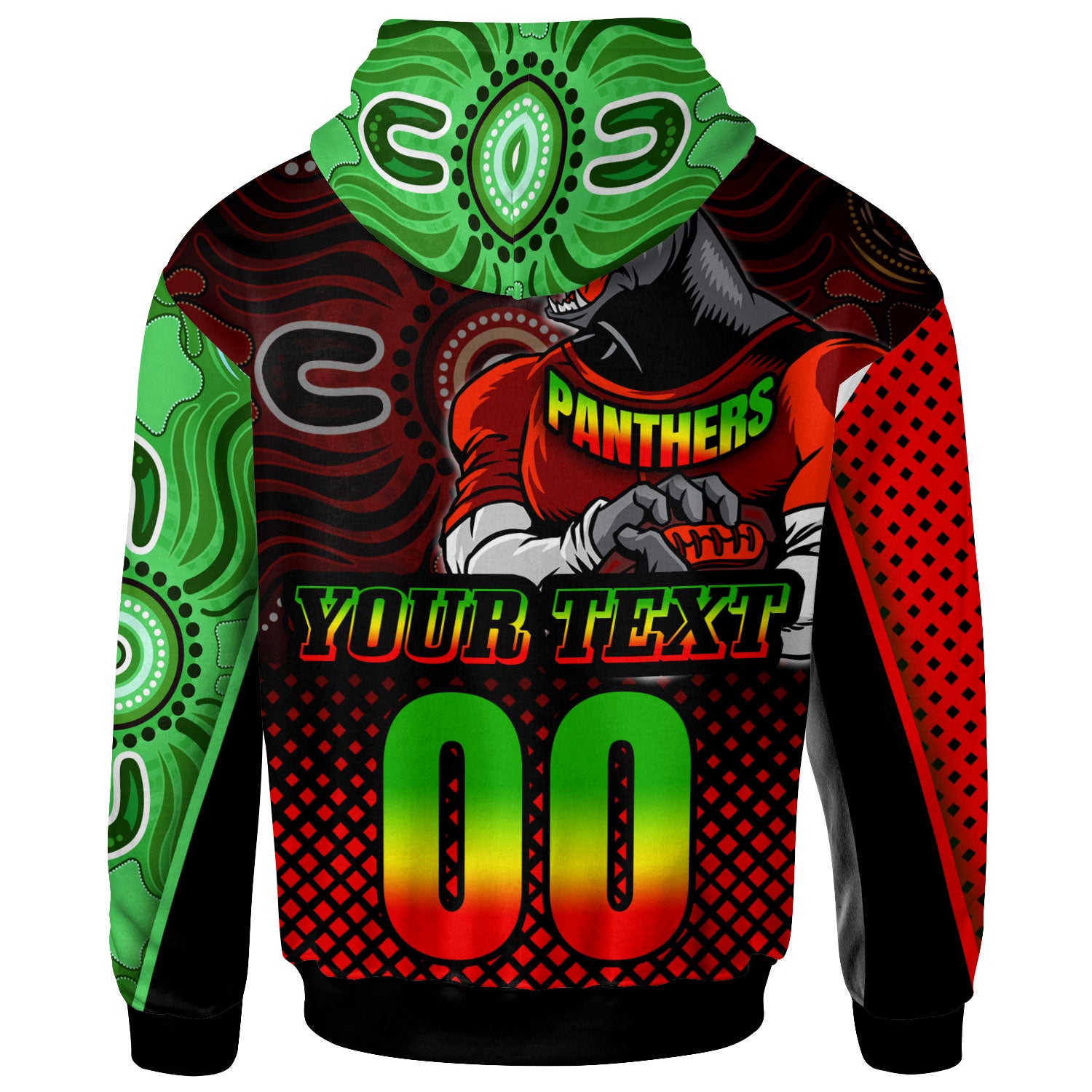 panthers-rugby-hoodie-custom-panthers-keep-fighting-aboriginal-patterns-hoodie