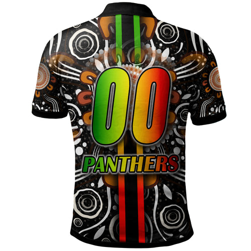 panthers-rugby-polo-shirt-custom-panthers-rugby-ball-aboriginal-indigenous-sport-style-polo-shirt