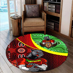 panthers-rugby-round-rug-custom-panthers-keep-fighting-aboriginal-patterns-round-rug