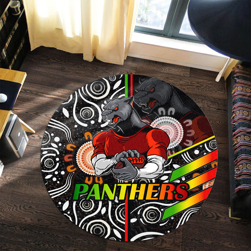 panthers-rugby-round-rug-panthers-rugby-ball-aboriginal-indigenous-sport-style-round-rug