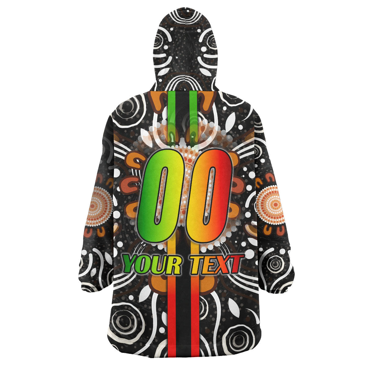 panthers-rugby-snug-hoodie-custom-panthers-rugby-ball-aboriginal-indigenous-sport-style-oodie-blanket