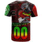 panthers-rugby-t-shirt-custom-panthers-keep-fighting-aboriginal-patterns-t-shirt